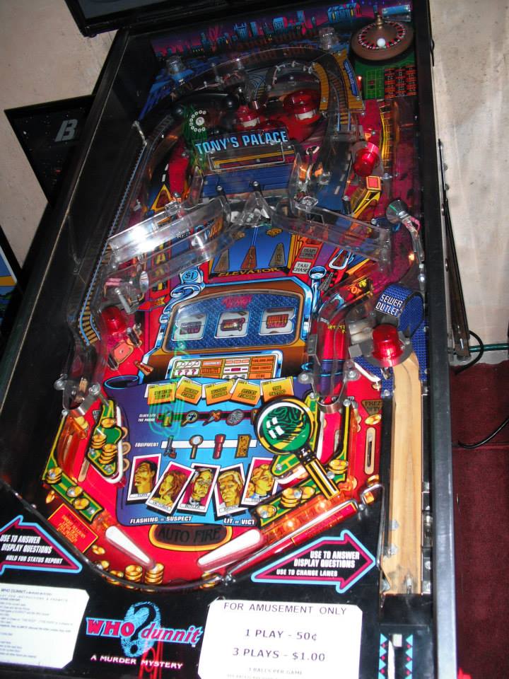 Williams Who Dunnit Pinball